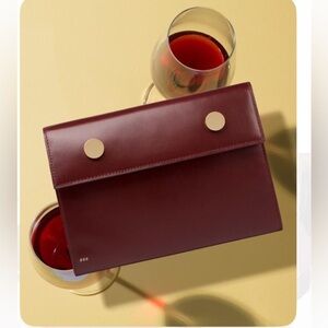 RSVP Burgundy Crossbody Bag